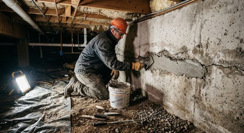 Basement Foundation Repair in Christiansburg, VA