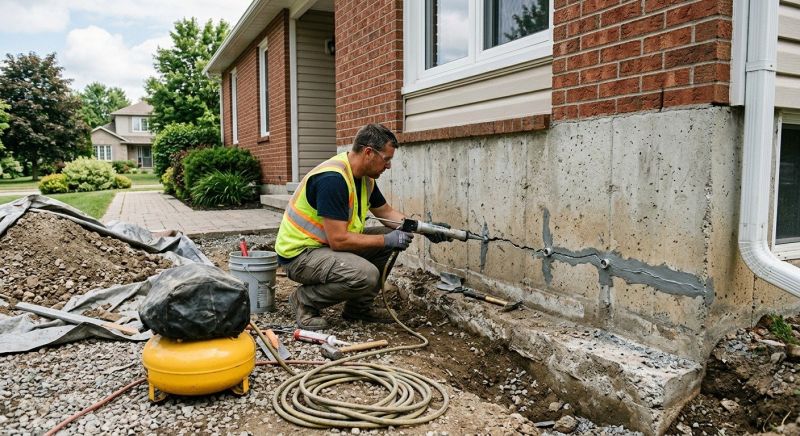 Basement Foundation Repair in Christiansburg, VA
