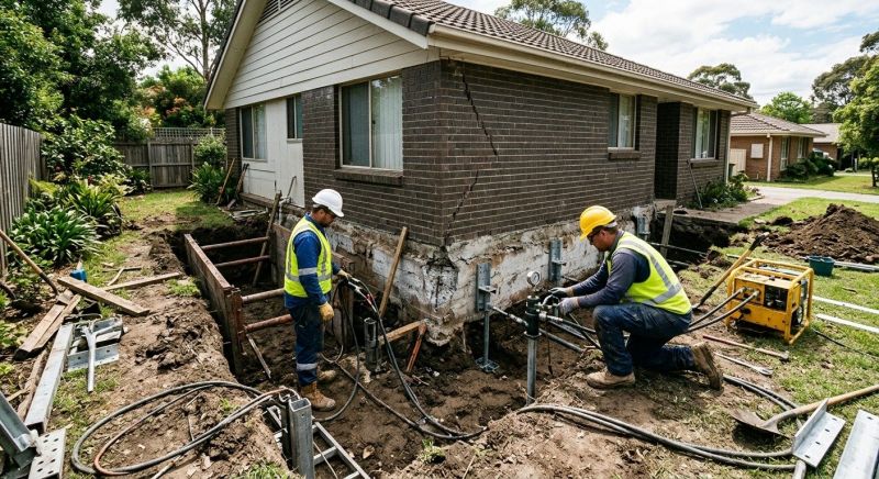 Basement Foundation Repair in Christiansburg, VA
