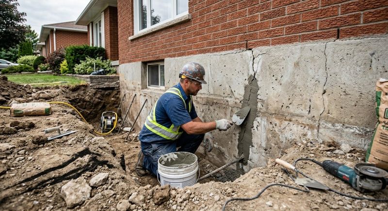 Basement Foundation Repair in Roanoke, VA