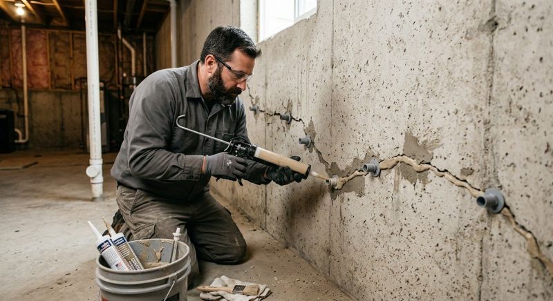 Basement Foundation Repair in Roanoke, VA