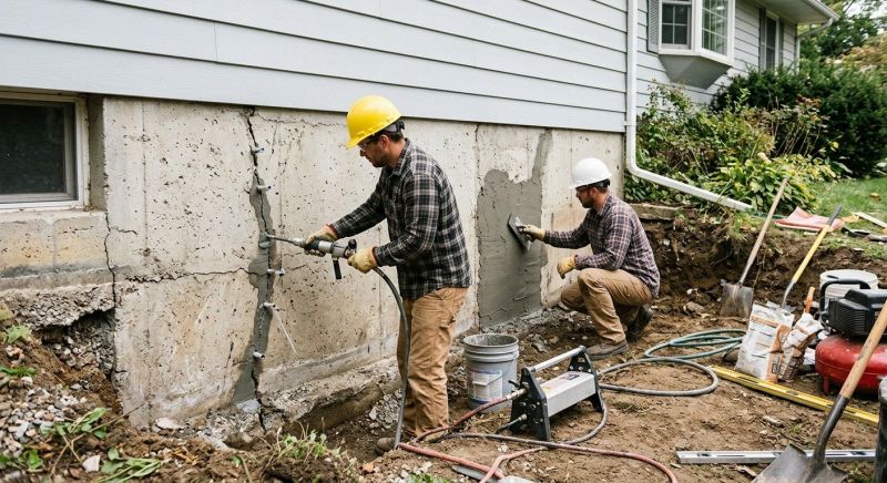 Basement Foundation Repair in Salem, VA