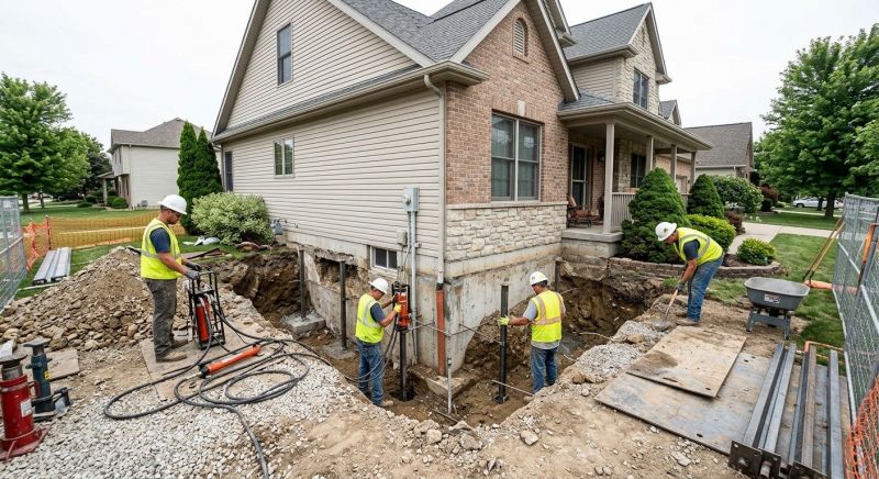 Building Foundation Repair in Floyd, VA