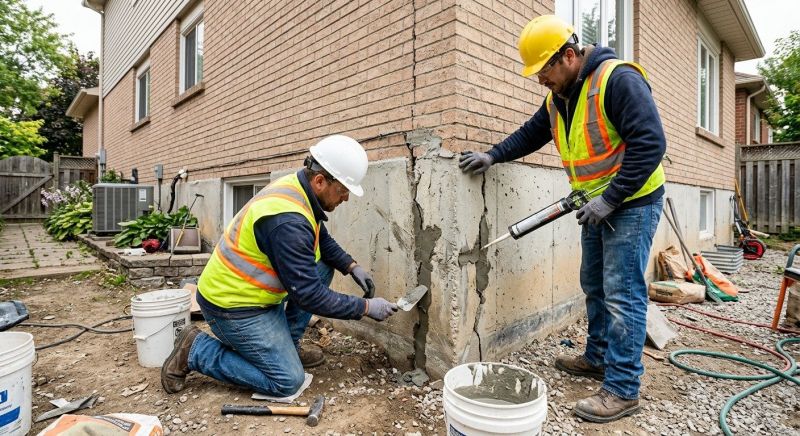 Building Foundation Repair in Christiansburg, VA