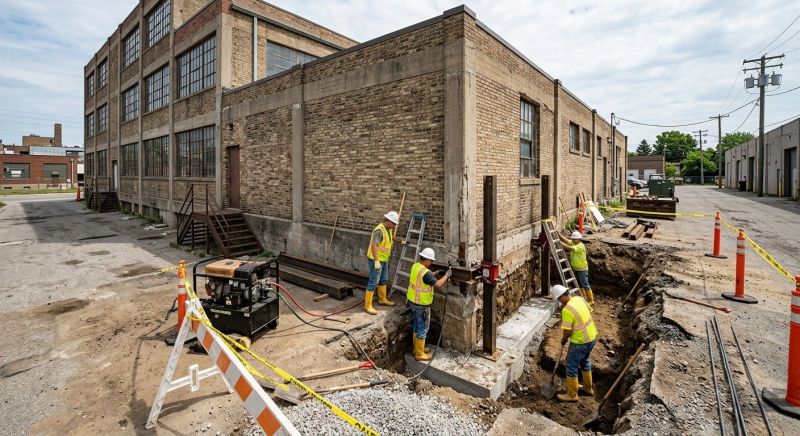 Building Foundation Repair in Salem, VA
