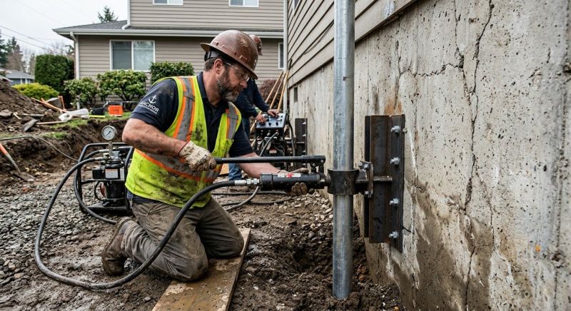 Concrete Foundation Leveling in Blacksburg, VA