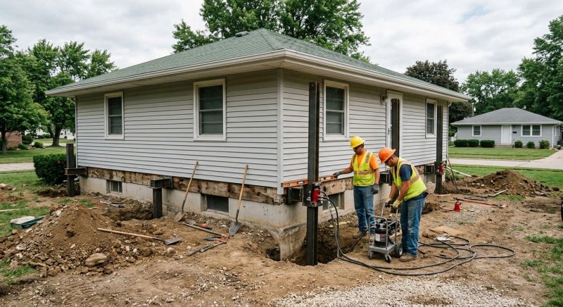 Concrete Foundation Leveling in Blacksburg, VA