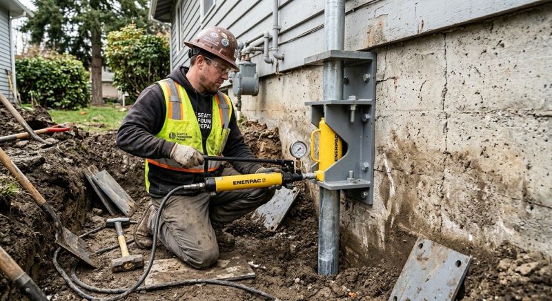 Concrete Foundation Leveling in Boones Mill, VA