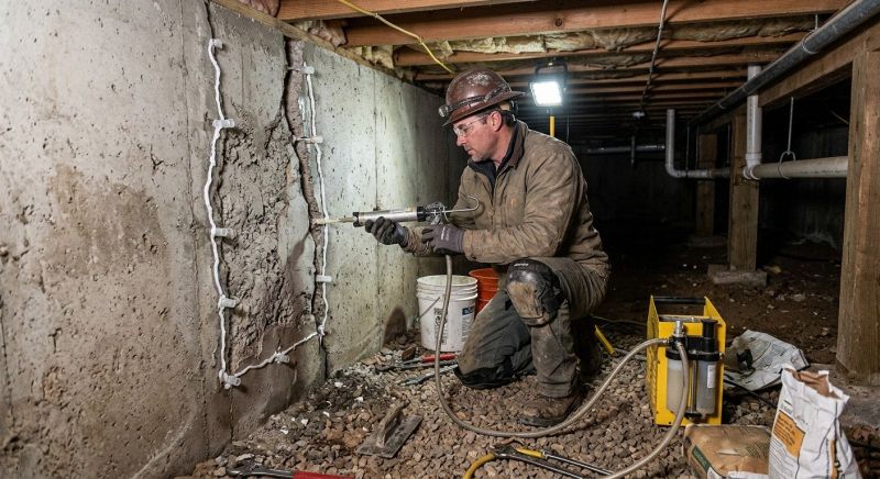 Concrete Foundation Repair in Boones Mill, VA