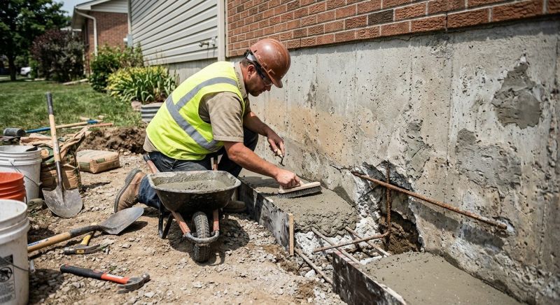 Concrete Foundation Repair in Roanoke, VA