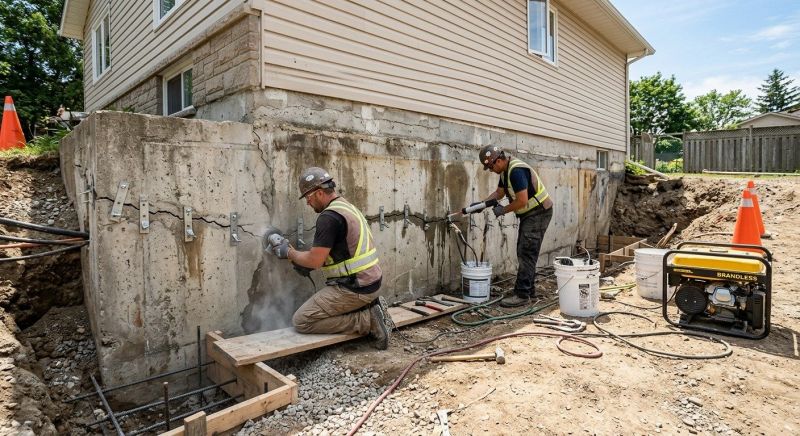 Concrete Foundation Repair in Salem, VA