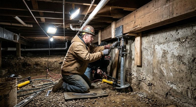 Crawlspace Foundation Repair in Boones Mill, VA