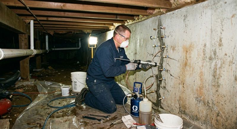 Crawlspace Foundation Repair in Dublin, VA