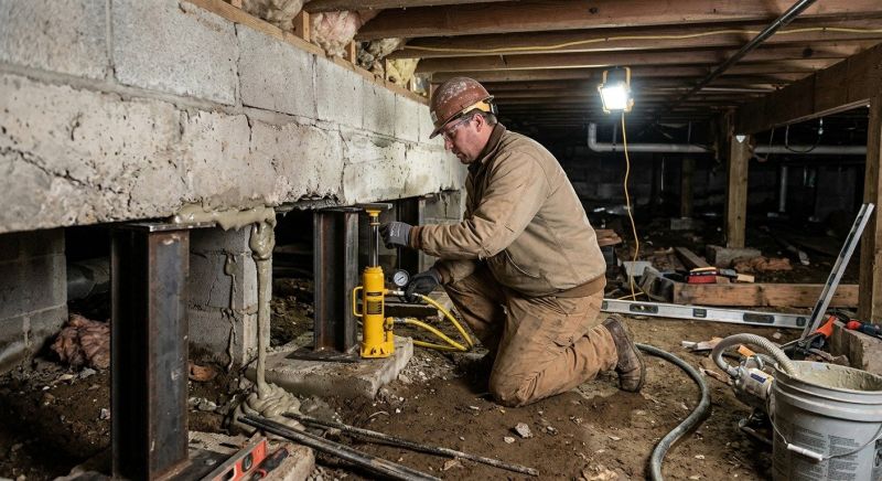 Crawlspace Foundation Repair in Dublin, VA