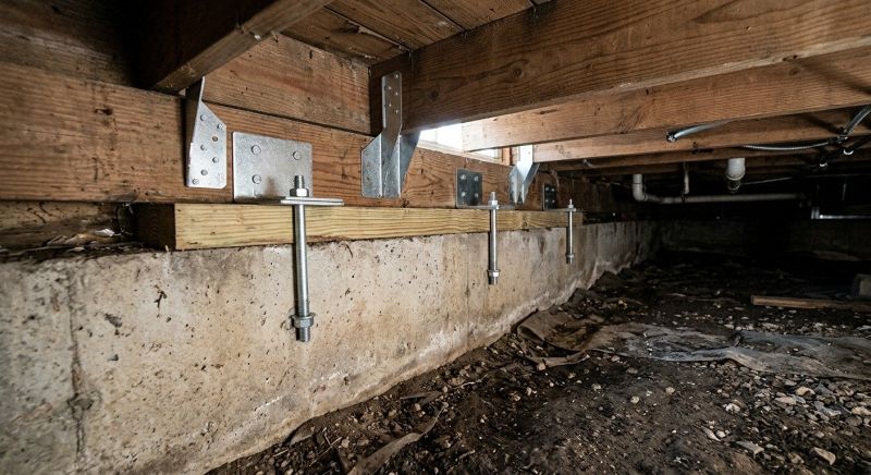 Crawlspace Structural Repair in Christiansburg, VA