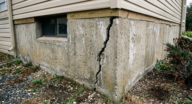 Foundation Crack Repair in Boones Mill, VA