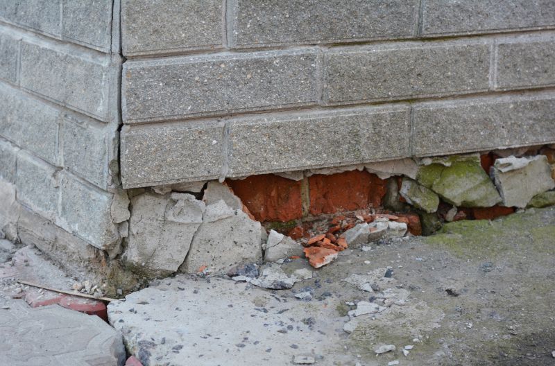 Foundation Damage Repair in Dublin, VA