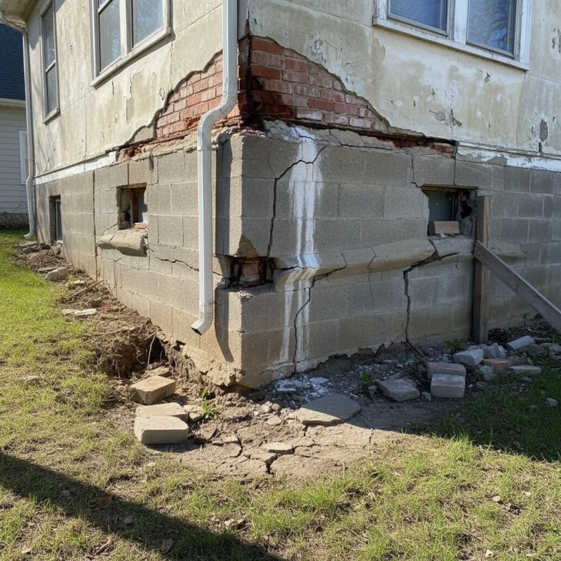 Foundation Damage Repair in Roanoke, VA