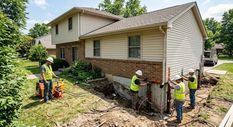 Foundation Jacking in Blacksburg, VA