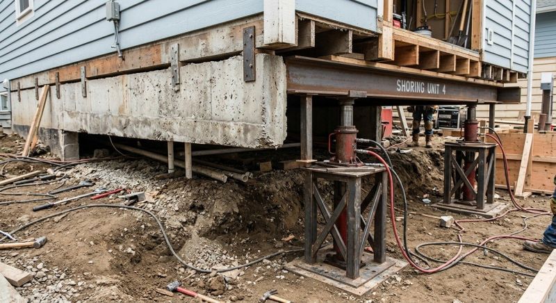 Foundation Jacking in Boones Mill, VA