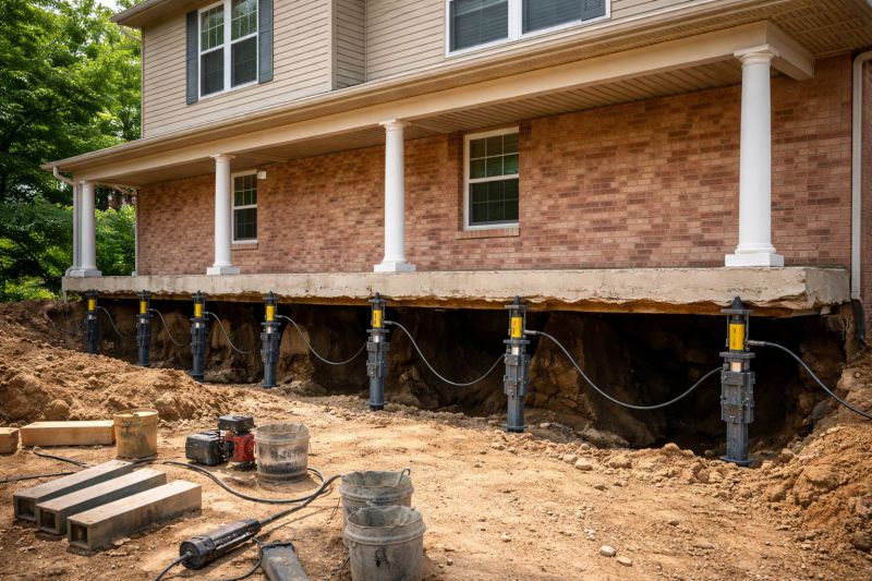Foundation Jacking in Dublin, VA