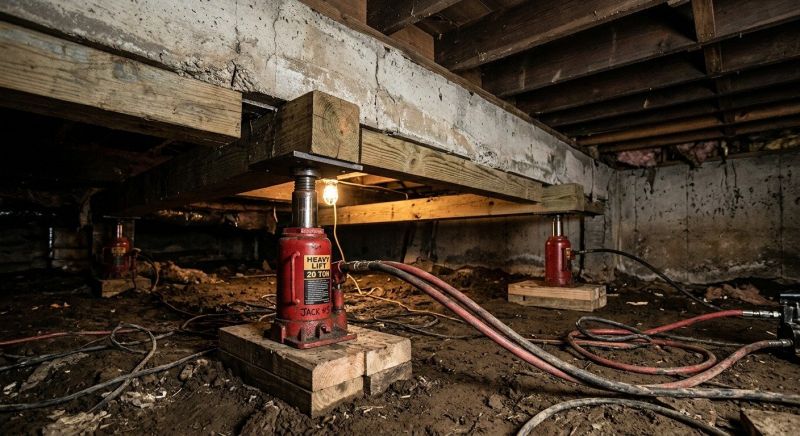 Foundation Jacking in Floyd, VA