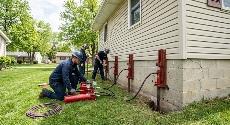Foundation Jacking in Roanoke, VA