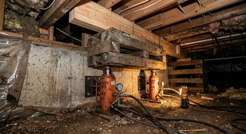 Foundation Jacking in Salem, VA