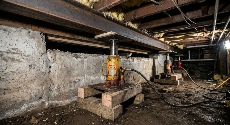 Foundation Jacking in Salem, VA
