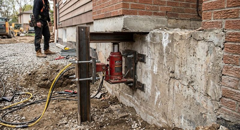Foundation Jacking in Salem, VA