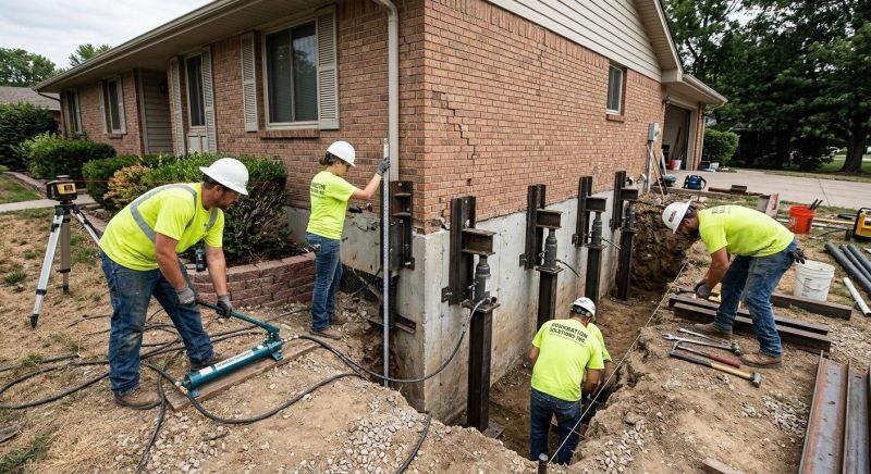 Foundation Leveling Service in Christiansburg, VA