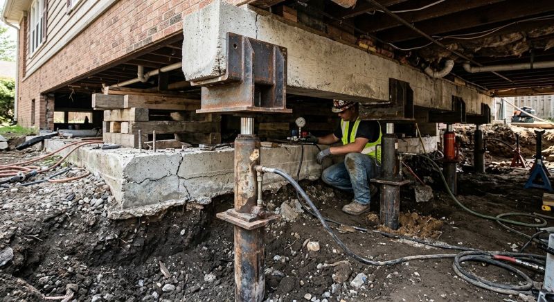 Foundation Lifting in Dublin, VA