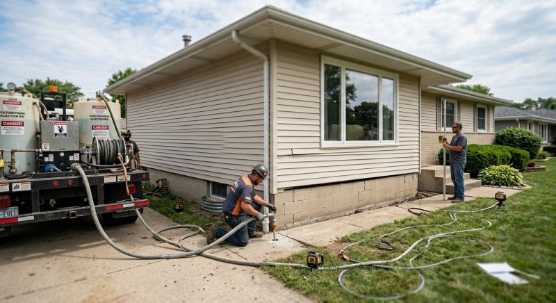 Foundation Lifting in Dublin, VA