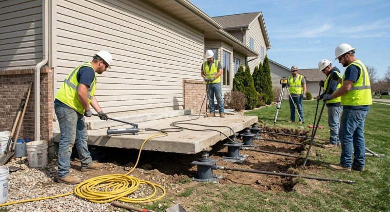 Foundation Lifting in Roanoke, VA