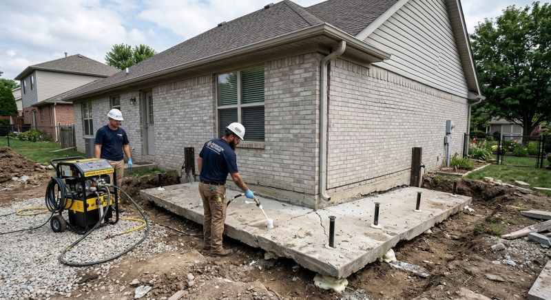 Foundation Lifting in Roanoke, VA