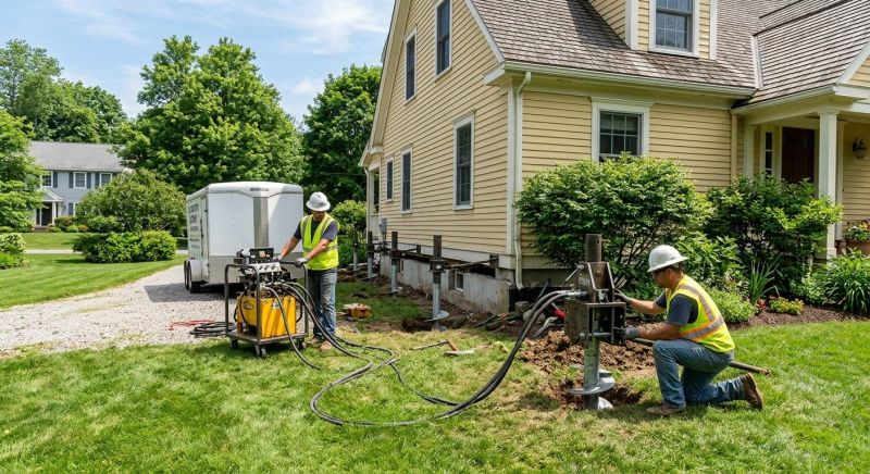 Foundation Lifting in Salem, VA