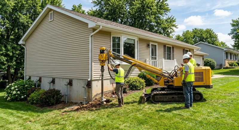 Foundation Raising in Floyd, VA