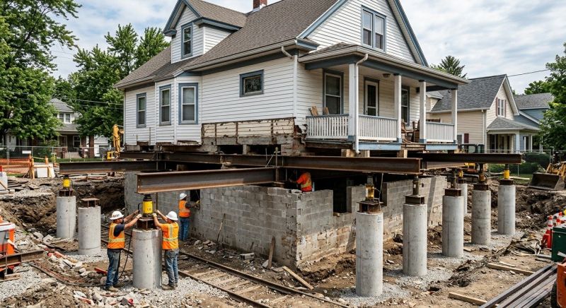 Foundation Raising in Christiansburg, VA