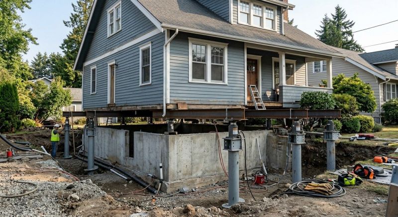 Foundation Raising in Christiansburg, VA