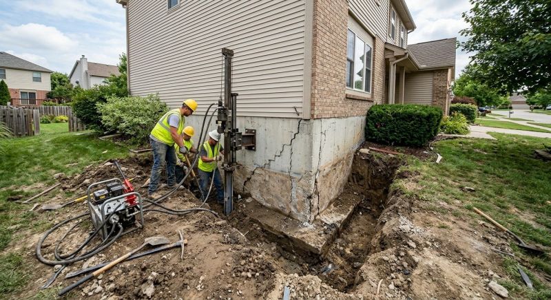 Foundation Renovation in Christiansburg, VA