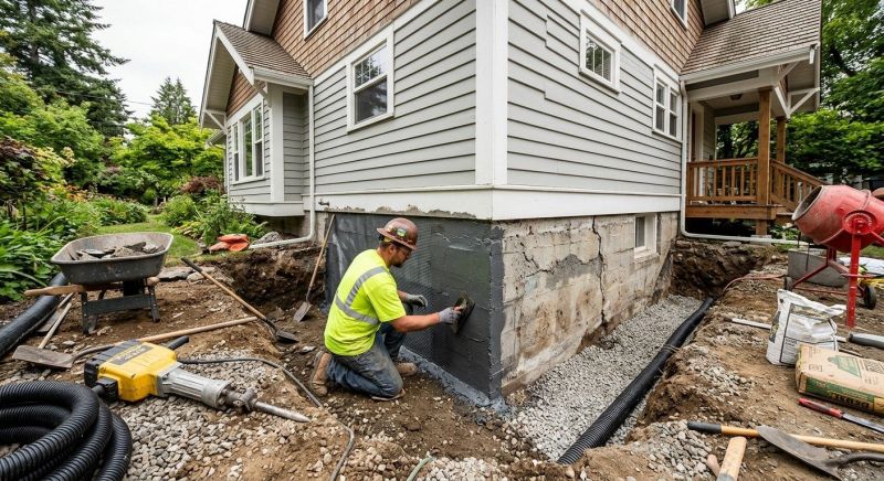 Foundation Renovation in Christiansburg, VA