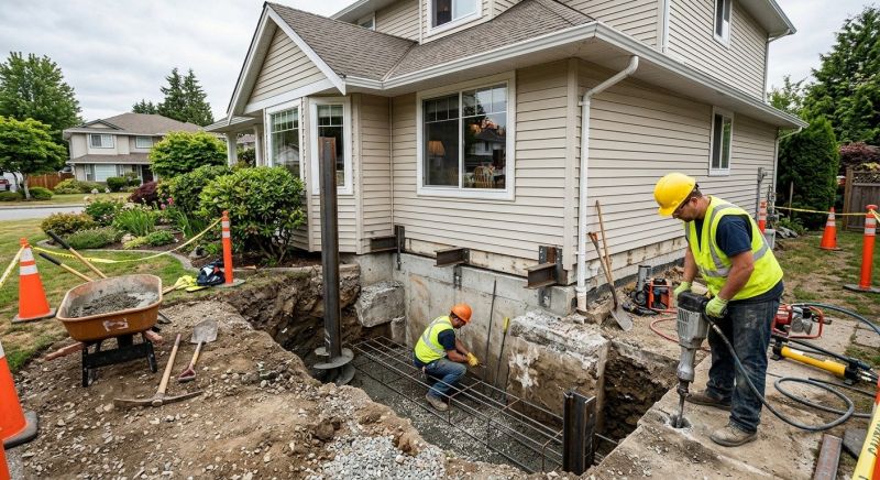 Foundation Renovation in Christiansburg, VA