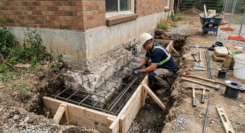 Foundation Repair in Boones Mill, VA