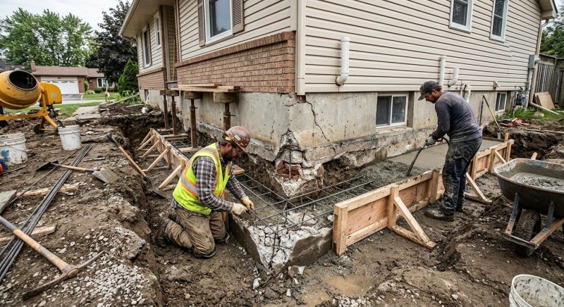 Foundation Repair in Dublin, VA