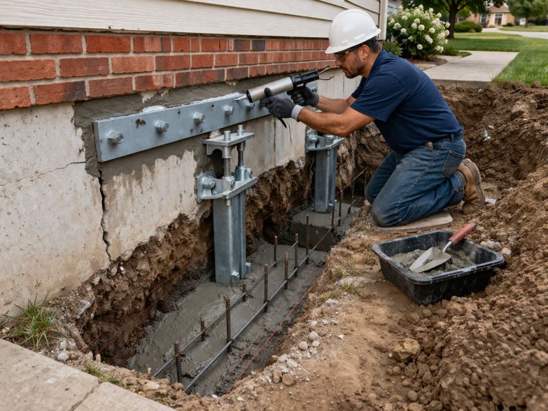 Foundation Repair in Salem, VA