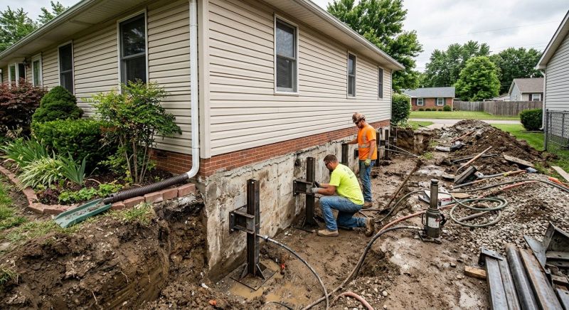 Foundation Stabilizing in Blacksburg, VA