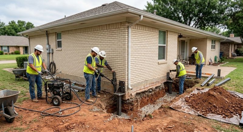 Foundation Stabilizing in Boones Mill, VA