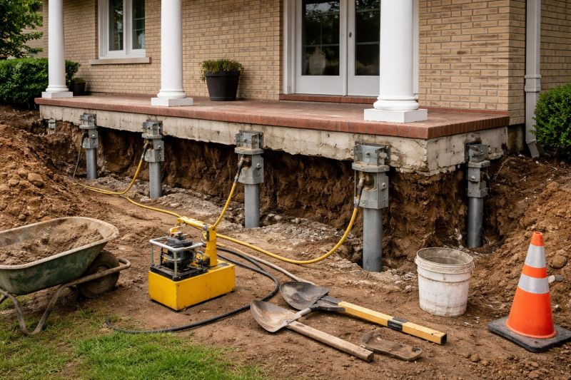 Foundation Stabilizing in Boones Mill, VA