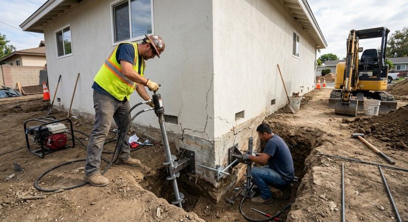 Foundation Stabilizing in Christiansburg, VA