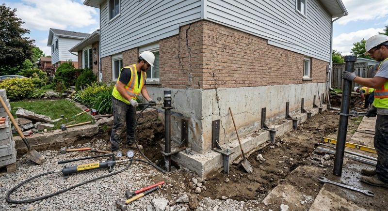 Foundation Stabilizing in Roanoke, VA